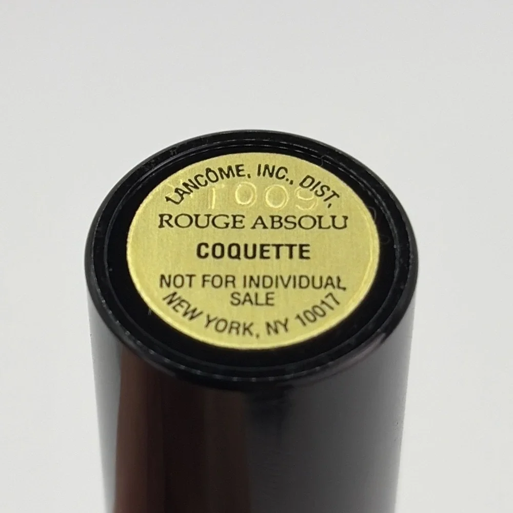 Lancome Rouge Absolu Creme Lipstick Women Coquette Brown Shimmer Lip Gloss